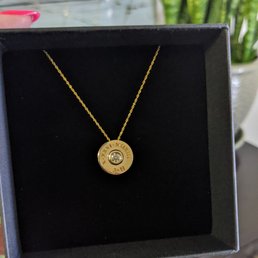 The necklace that Danny helped me design! The necklace that Danny helped me design!