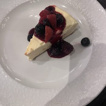 Haywire - Cheesecake with a berry compote - New American Near Me - Austin, Texas