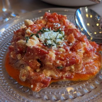 Zaytinya - Htipiti - marinated roast red peppers with feta and thyme - Greek Near Me - Washington, DC, District of Columbia