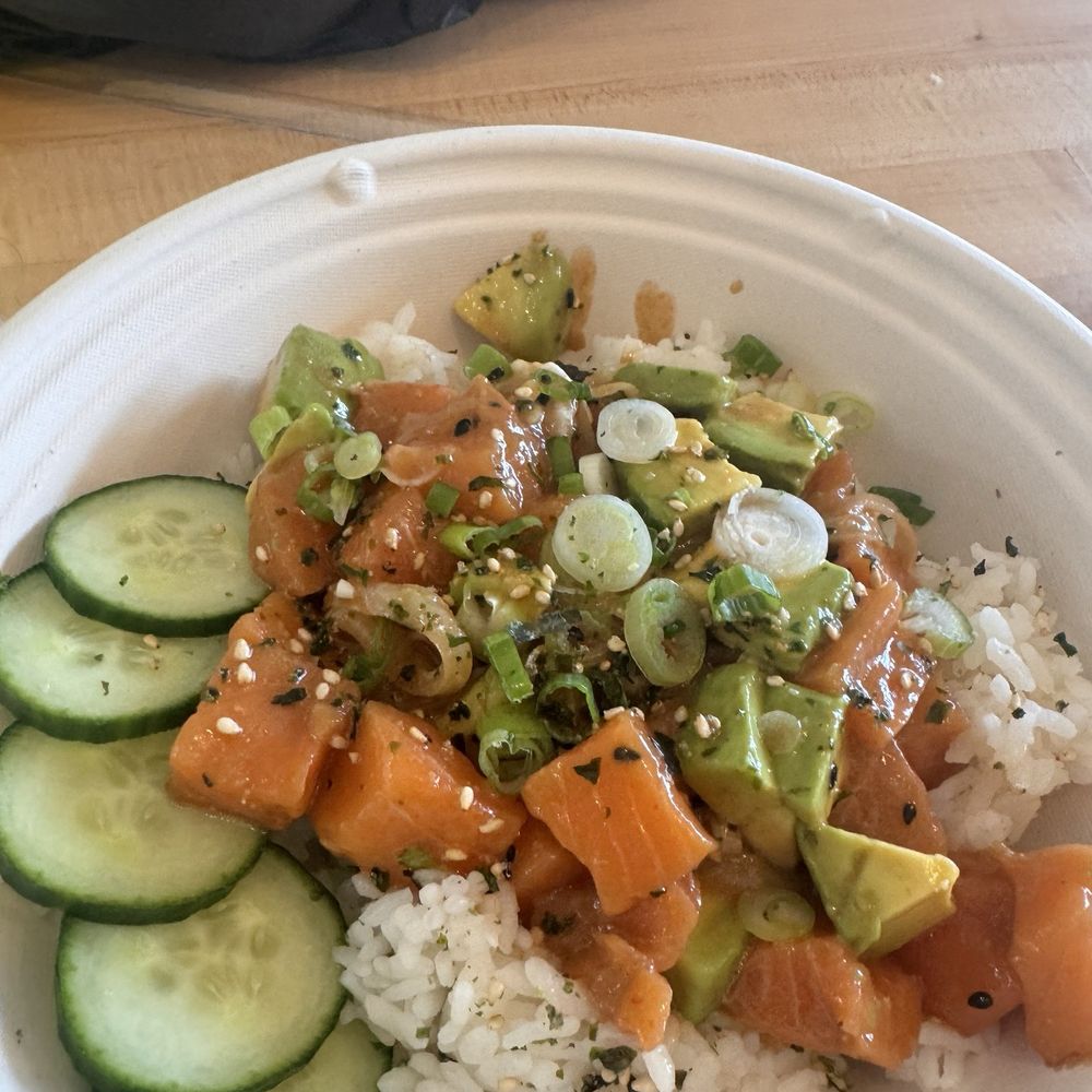 Volcano poke bowl Volcano poke bowl