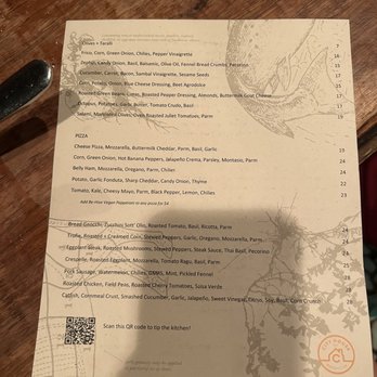 City House - Menu - Italian Near Me - Nashville, Tennessee
