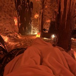 Indianapolis Salt Cave And Halotherapy Center - Brought a blanket with me--good choice!