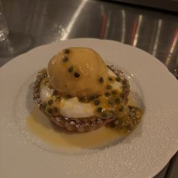Passion fruit tart