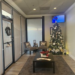 Signature Massage and Facial Spa - Loved the Christmas decor !