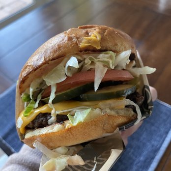 The Stand - American Classics Redefined - Stand burger with cheese - New American Near Me - Irvine, California