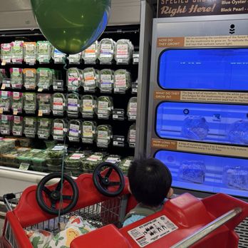 Central Market - He loves the mushroom mycelium tanks - Grocery Near Me - Plano, Texas