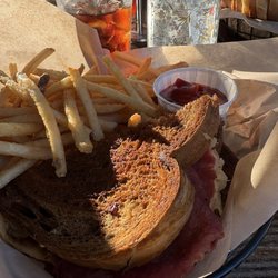 Reuben with fries