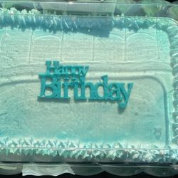 Super One - the backup cake, still very pretty