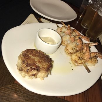 Outback Steakhouse - This crab cake was tasty with little to no filler. All jumbo lump meat, the shrimp were very flavorful also. This sauce was questionable.... - Steakhouses Near Me - Virginia Beach, Virginia Outback Steakhouse - This crab cake was tasty with little to no filler. All jumbo lump meat, the shrimp were very flavorful also. This sauce was questionable.... - Steakhouses Near Me - Virginia Beach, Virginia