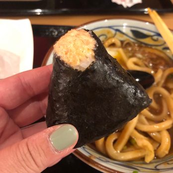 Marugame Udon - Salmon Onigiri - Japanese Near Me - Costa Mesa, California