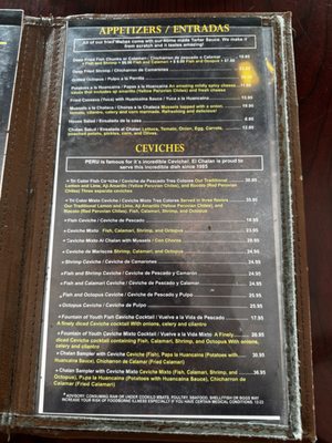 Menu photo 5 Chalan on the Beach Miami Beach, FL