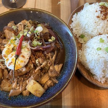 Purple Roots - Adobo and rice - Filipino Near Me - Jacksonville, Florida