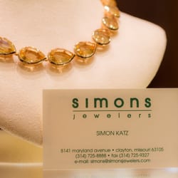 Simons Jewelers - Gold and Citrine