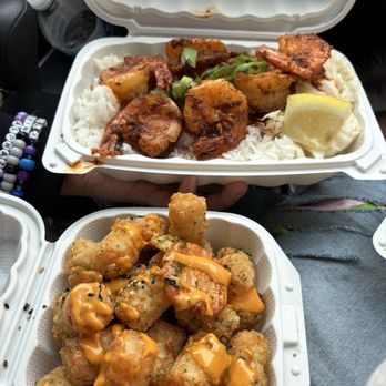 Little Aloha - tots, pineapple sausage - Hawaiian Near Me - San Francisco, California