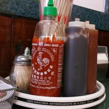 Pho Bang Restaurant - Condiment carousel - Vietnamese Near Me - Flushing, New York Pho Bang Restaurant - Condiment carousel - Vietnamese Near Me - Flushing, New York