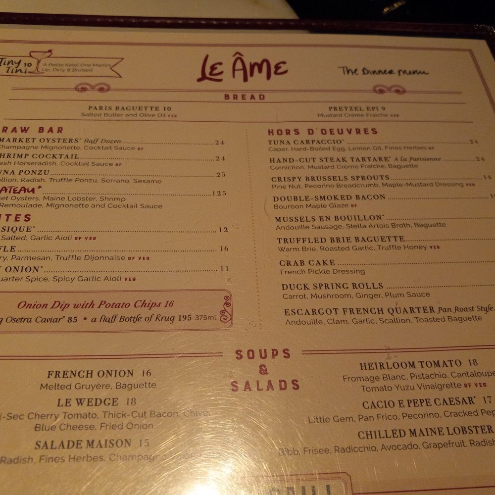 Le Ame - Appetizers - Steakhouses Near Me - Phoenix, Arizona Le Ame - Appetizers - Steakhouses Near Me - Phoenix, Arizona