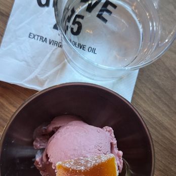 Grove 45 - Vegan Blood Orange Olive Oil Sorbet - Olive Oil Near Me - Calistoga, California Grove 45 - Vegan Blood Orange Olive Oil Sorbet - Olive Oil Near Me - Calistoga, California