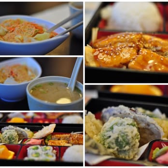 Double Sushi - Combo A4, Miso Soup, Salad, Tofu, Tempura, Sushi - Japanese Near Me - Toronto, Ontario Double Sushi - Combo A4, Miso Soup, Salad, Tofu, Tempura, Sushi - Japanese Near Me - Toronto, Ontario