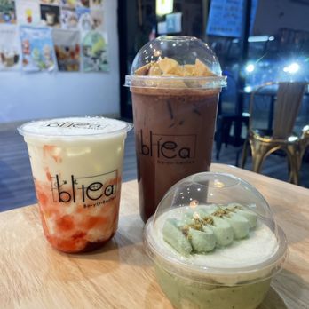 BLTea - Strawberry Milk, Milo Dalgona, and Pistachio Cake - Bubble Tea Near Me - Los Angeles, California BLTea - Strawberry Milk, Milo Dalgona, and Pistachio Cake - Bubble Tea Near Me - Los Angeles, California