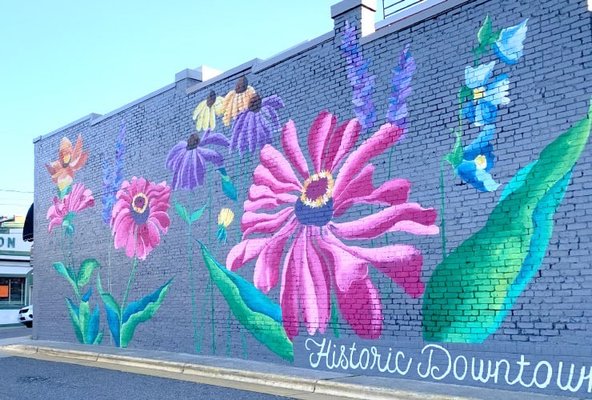 HISTORIC DOWNTOWN MOUNT AIRY MURAL - 129 Franklin St, Mount Airy, NC - Yelp