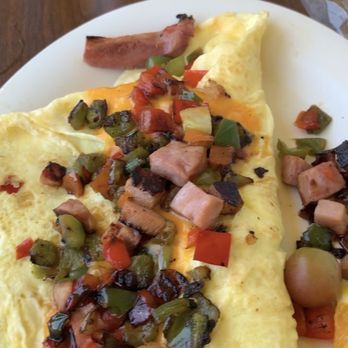 The Pancakery - Western Omelette with cheddar cheese - Breakfast & Brunch Near Me - Destin, Florida