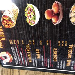 Sabzi Mandi - Menu