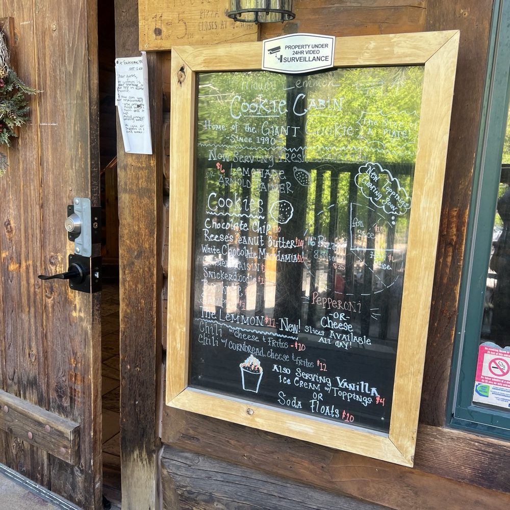 Mt Lemmon Cookie Cabin - Pizza Near Me - Mount Lemmon, Arizona