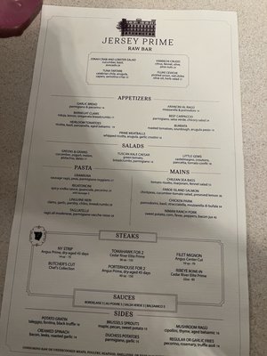 Menu photo 2 Jersey Prime Steakhouse Flemington, NJ