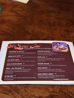 Menu photo 1 Midnight Rambler Dallas, TX