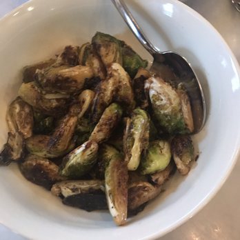 Belfre Kitchen - Glazed Brussels Sprouts (side fish) - Breakfast & Brunch Near Me - Delafield, Wisconsin