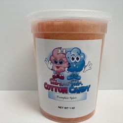 Mrs and Mr Cotton candy - Pumpkin spice cotton candy