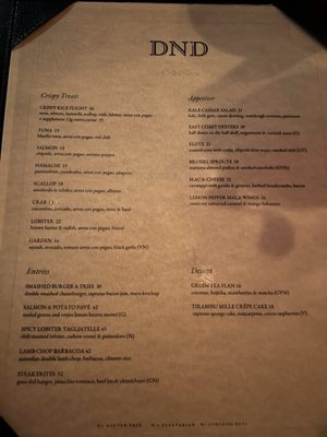 Menu photo 1 Do Not Disturb New York, NY