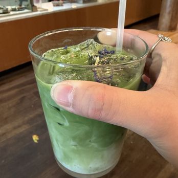 Stonemill Matcha - Iced Lavender Matcha Latte (Seasonal 5/26) - Cafes Near Me - San Francisco, California Stonemill Matcha - Iced Lavender Matcha Latte (Seasonal 5/26) - Cafes Near Me - San Francisco, California