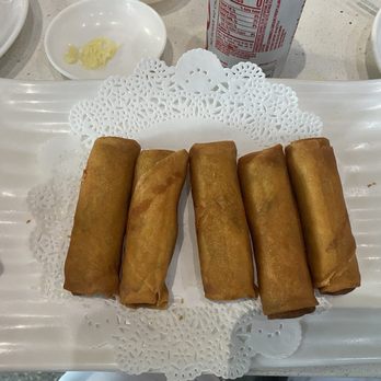 Mama Lu Dumpling House - 24 Su Cai Chun Juan  VEGGIE EGG ROLLS (6) - Chinese Near Me - Monterey Park, California