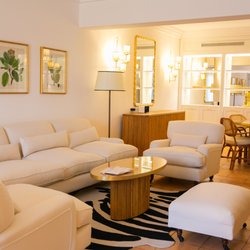 Hotel Il Pellicano - Master Deluxe Suite Sea View Room - living room