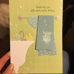 Amy's Hallmark Shop - Baby card, gender neutral