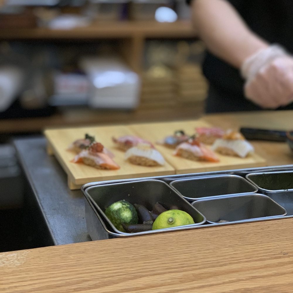 Sushi Lab Rooftop - Sitting at the counter - Japanese Near Me - New York, New York Sushi Lab Rooftop - Sitting at the counter - Japanese Near Me - New York, New York