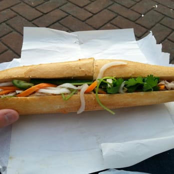 Banh Mi Saigon - Chicken sub $4 - Vietnamese Near Me - Vancouver, British Columbia