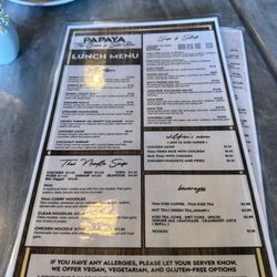 Papaya Thai Cuisine and Sushi Bar