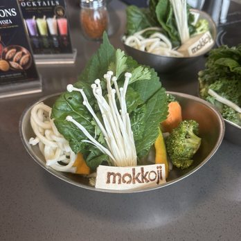Mokkoji Shabu Shabu - Veggies - Japanese Near Me - Milpitas, California