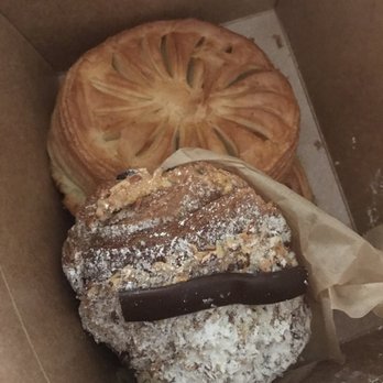 Bakery Nouveau - Spinach and feta croissant & twice baked chocolate - Bakeries Near Me - Seattle, Washington