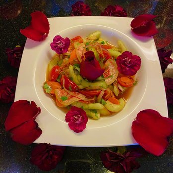 Produce on Wheels - cucumbers & tomatoes from P.O.W. Indian Spiced Cucumber Salad - Farmers Market Near Me - Phoenix, Arizona