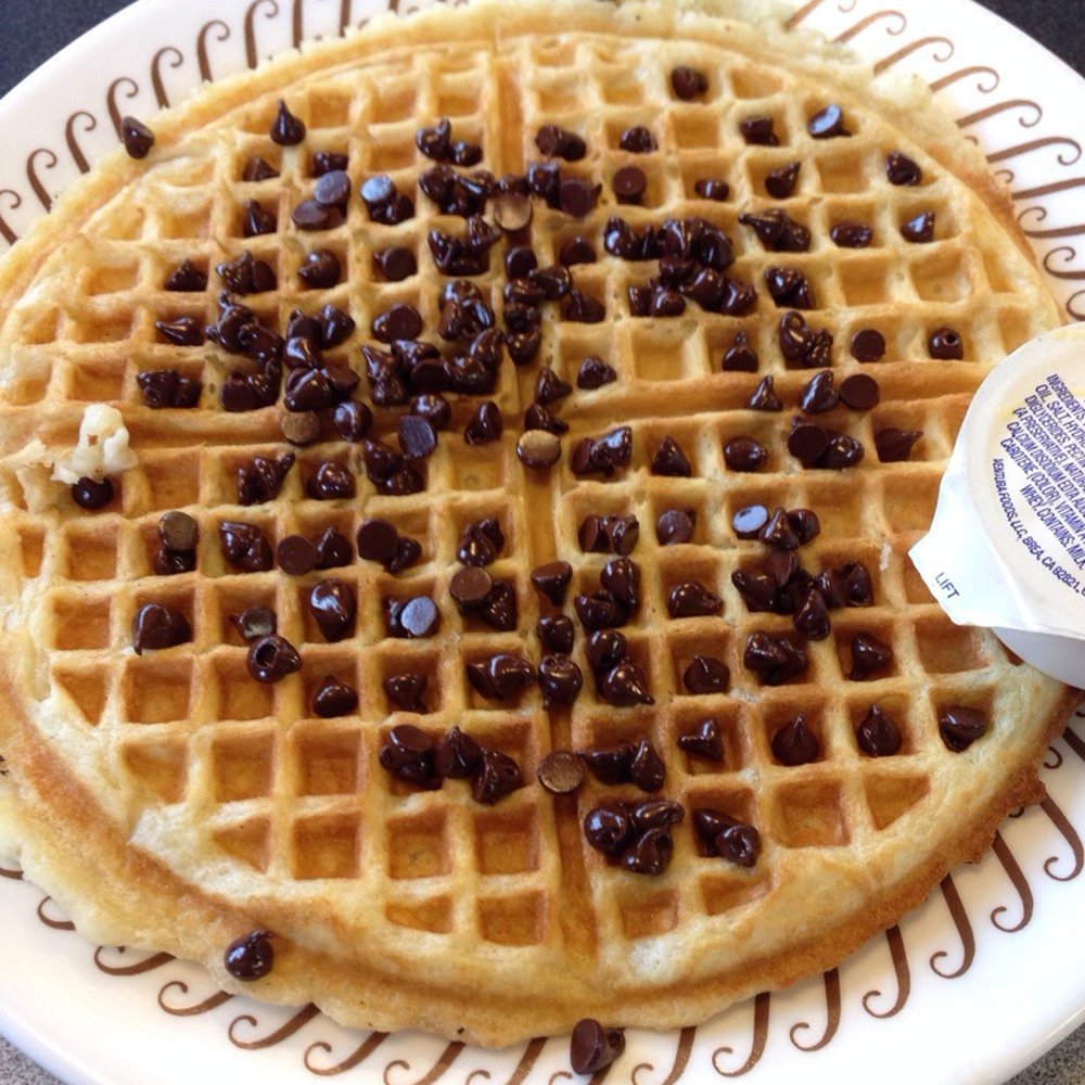 Waffle House - Chocolate chip waffle - Breakfast & Brunch Near Me - Havelock, North Carolina