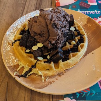 Demetres - Tongue depressor - Waffle - Desserts Near Me - Toronto, Ontario