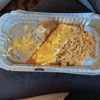 El Charro Mexican Grill - Cheese enchilada with rice and beans. - Mexican Near Me - Sumner, Washington El Charro Mexican Grill - Cheese enchilada with rice and beans. - Mexican Near Me - Sumner, Washington
