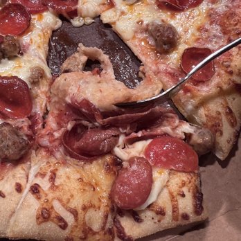 Marco's Pizza - Incredibly greasy/ raw dough. - Pizza Near Me - Enterprise, Alabama