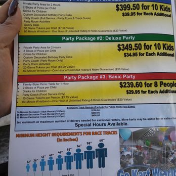 Go Kart World - Height requirements for tracks.... - Amusement Parks Near Me - Carson, California Go Kart World - Height requirements for tracks.... - Amusement Parks Near Me - Carson, California