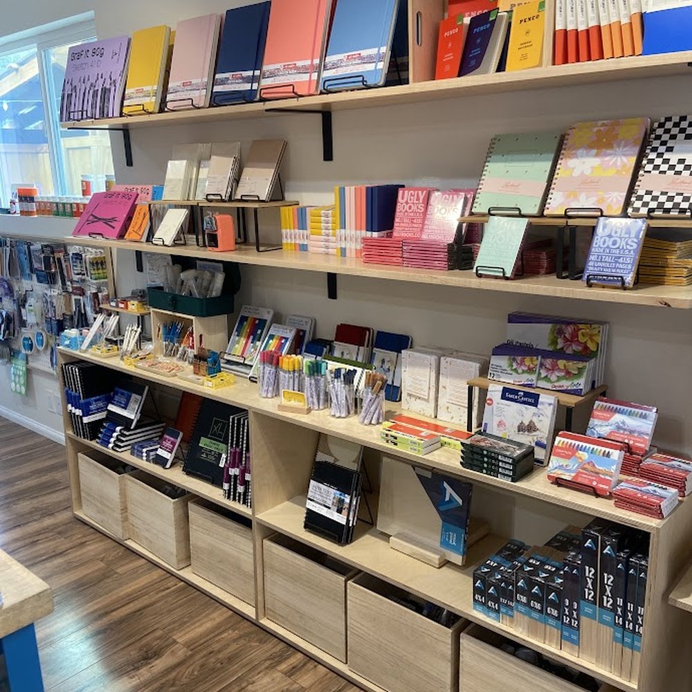 Art Dept. - Journals, colored pencils, markers and pens. - Art Supplies Near Me - Idyllwild -Pine Cove, California
