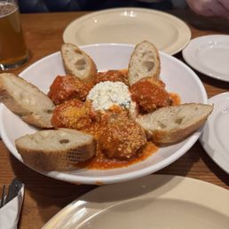 Meatballs and ricotta Meatballs and ricotta