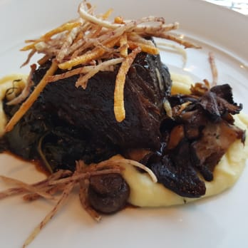 Malaparte - Entree: braised beef on mashed potatoes and mushrooms - Venues & Event Spaces Near Me - Toronto, Ontario